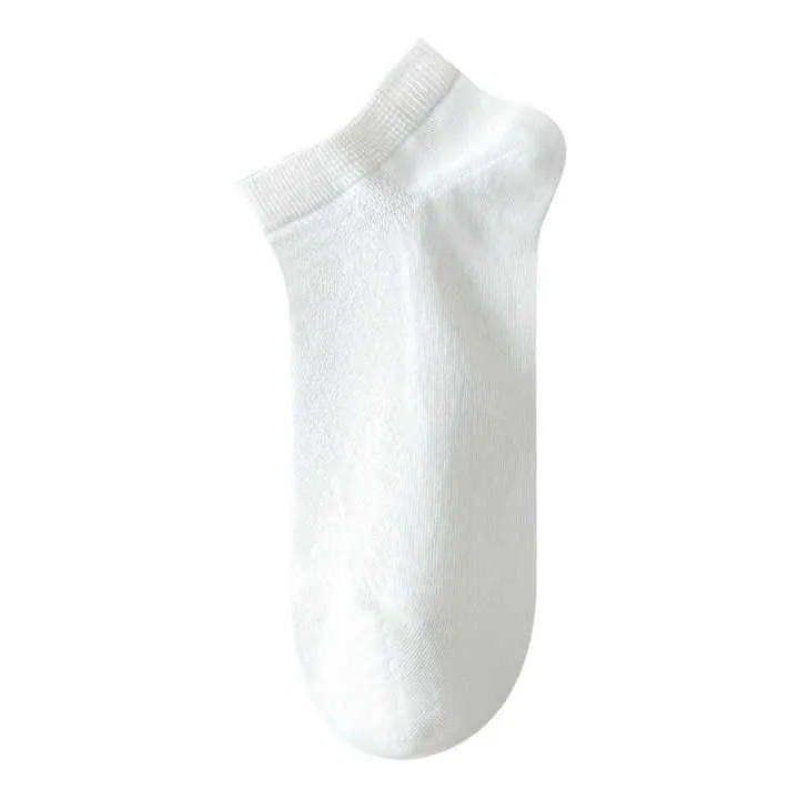 جوارب قصيرة مضادة للرائحة ، جوارب قطنية من القطن الخالص قابلة للتنفس للرجال Anti-odor short socks, breathable pure cotton socks for men