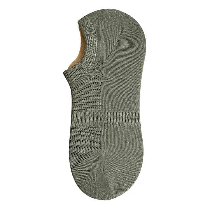 جوارب قصيرة مضادة للرائحة ، جوارب قطنية من القطن الخالص قابلة للتنفس للرجال Anti-odor short socks, breathable pure cotton socks for men