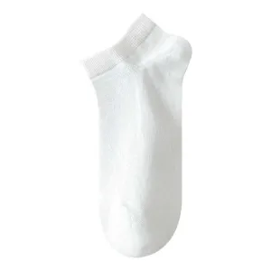 جوارب قصيرة مضادة للرائحة ، جوارب قطنية من القطن الخالص قابلة للتنفس للرجال Anti-odor short socks, breathable pure cotton socks for men