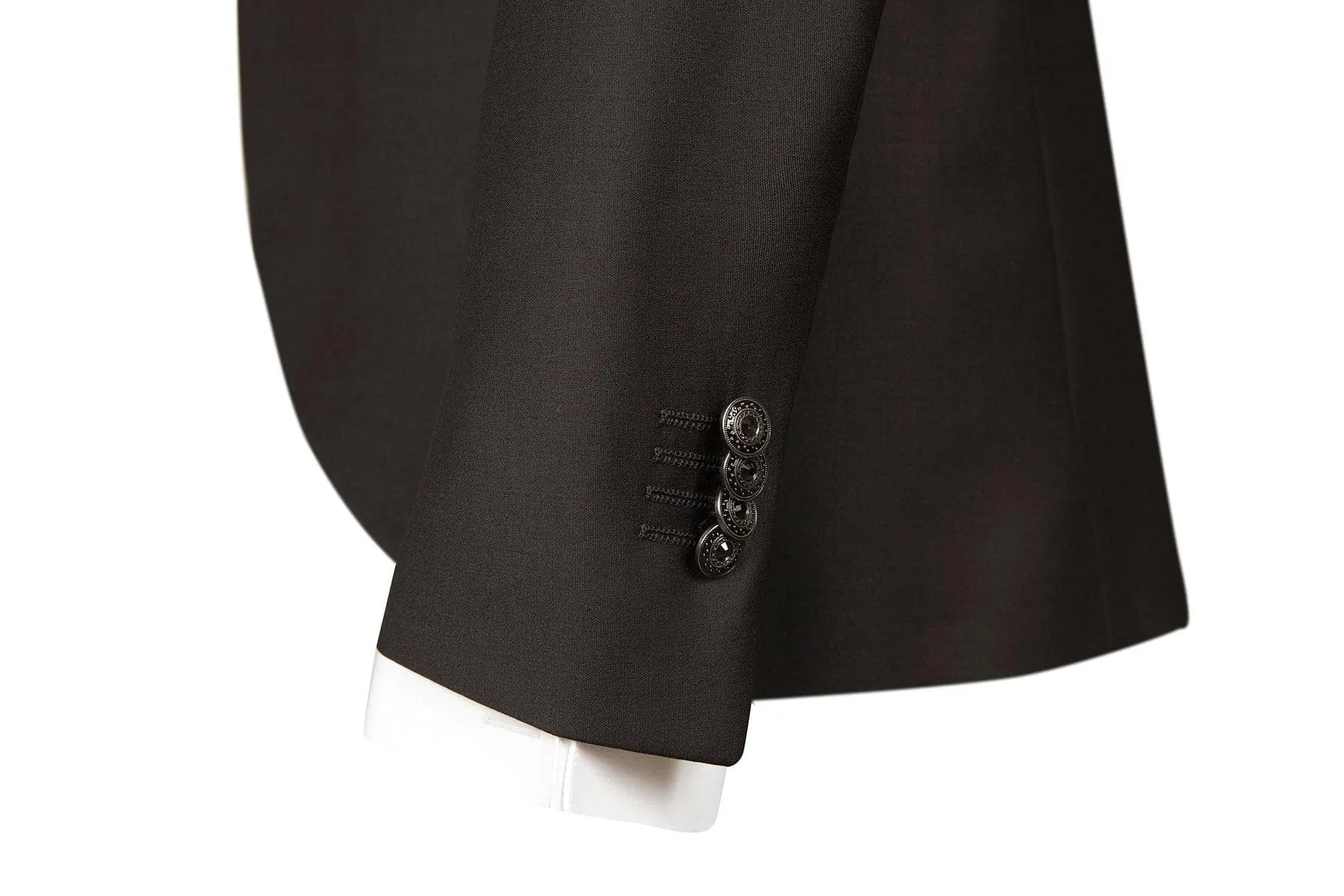 Abito raso demi tight in misto lana
