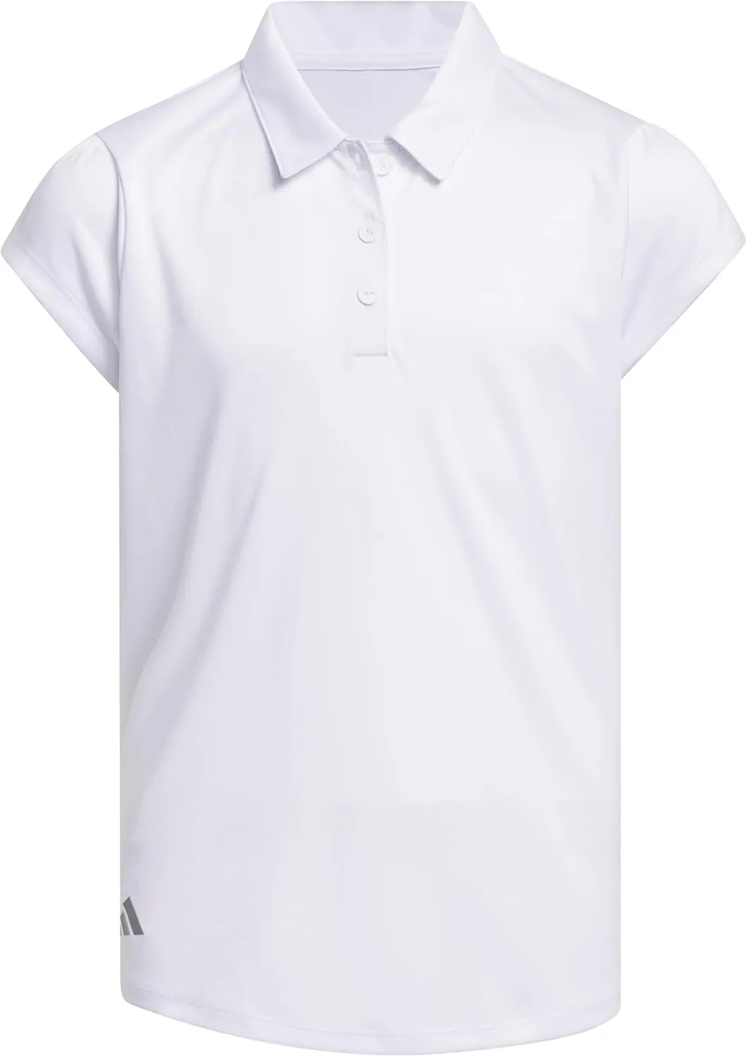 adidas Girls' Performance Short Sleeve Golf Polo Shirt