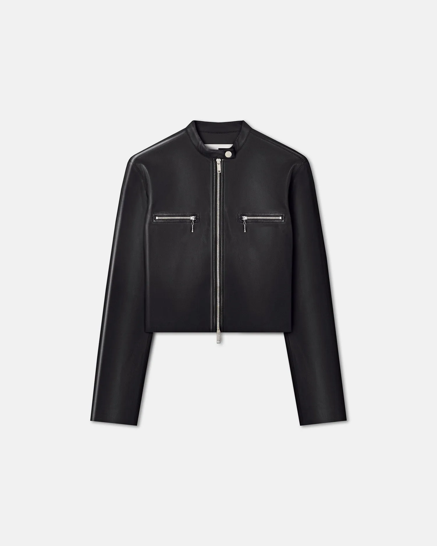 Aletta - Okobor Alt-Leather Jacket - Black