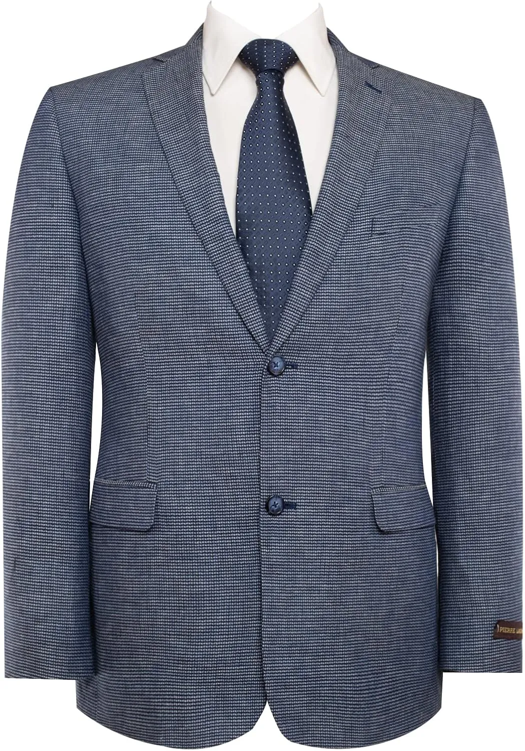 AMY ZHU Men's Sport Coat Slim Fit 2 Button Linen Cotton Blazer Lightweight Jacket