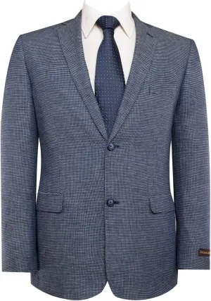 AMY ZHU Men's Sport Coat Slim Fit 2 Button Linen Cotton Blazer Lightweight Jacket