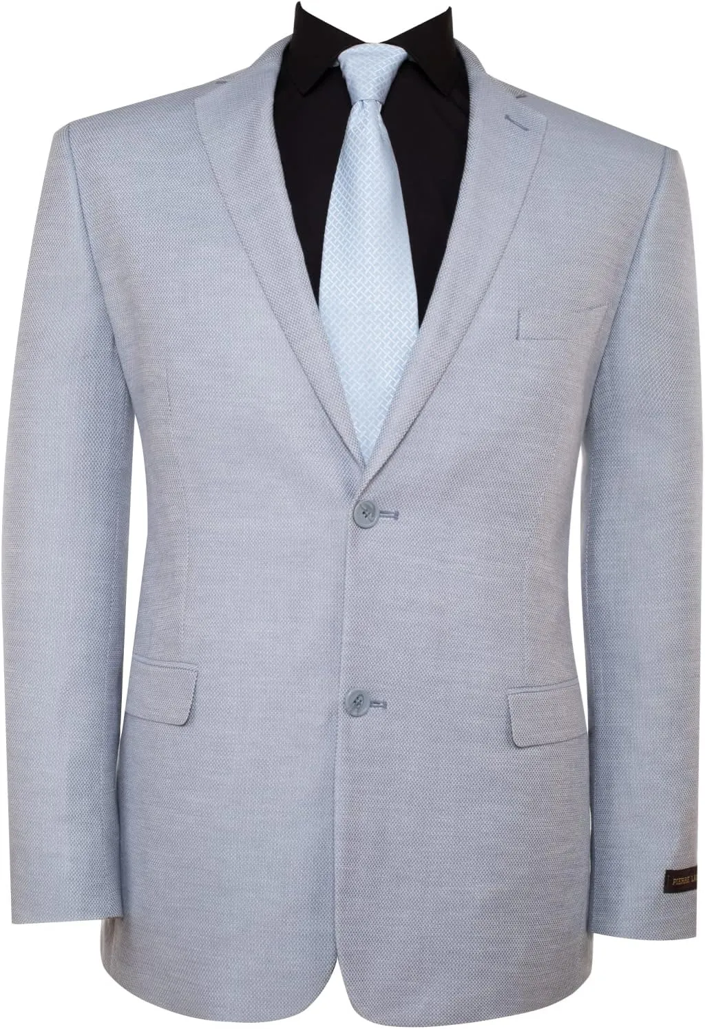 AMY ZHU Men's Sport Coat Slim Fit 2 Button Linen Cotton Blazer Lightweight Jacket