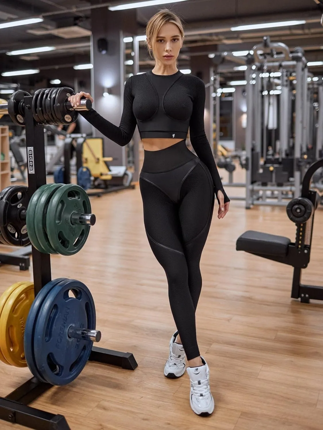 Bona Fide Butt Lifting Leggings for Women - Scrunch Butt Leggings High Waisted Tummy Control - Gym Workout Yoga Pants