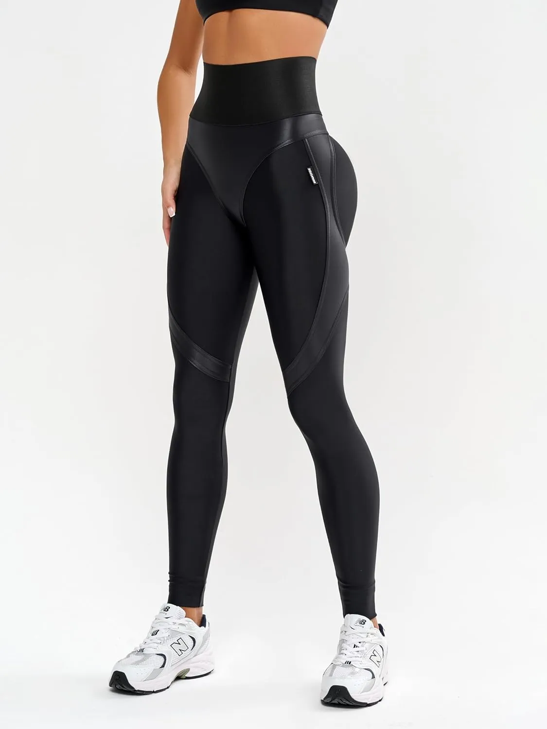 Bona Fide Butt Lifting Leggings for Women - Scrunch Butt Leggings High Waisted Tummy Control - Gym Workout Yoga Pants
