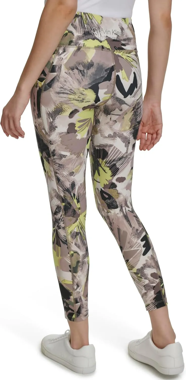 Calvin Klein Women's Printed High Waisted Leggings