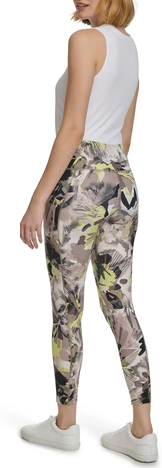 Calvin Klein Women's Printed High Waisted Leggings