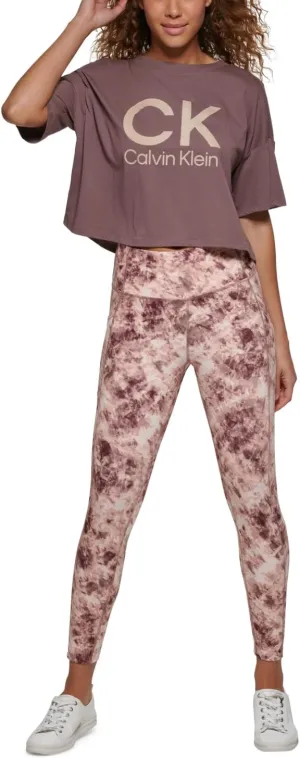 Calvin Klein Women's Printed High Waisted Leggings