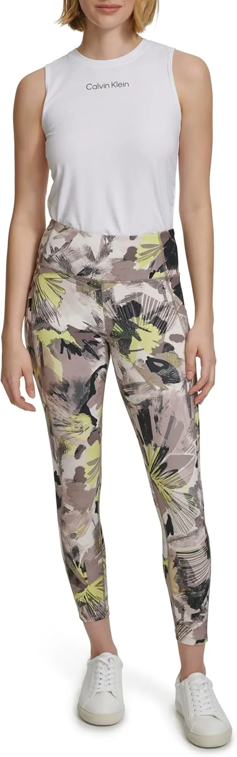 Calvin Klein Women's Printed High Waisted Leggings
