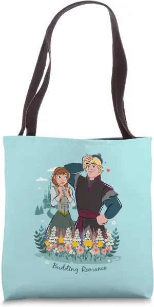 Disney Frozen Spring Budding Romance Anna & Kristoff Tote Bag