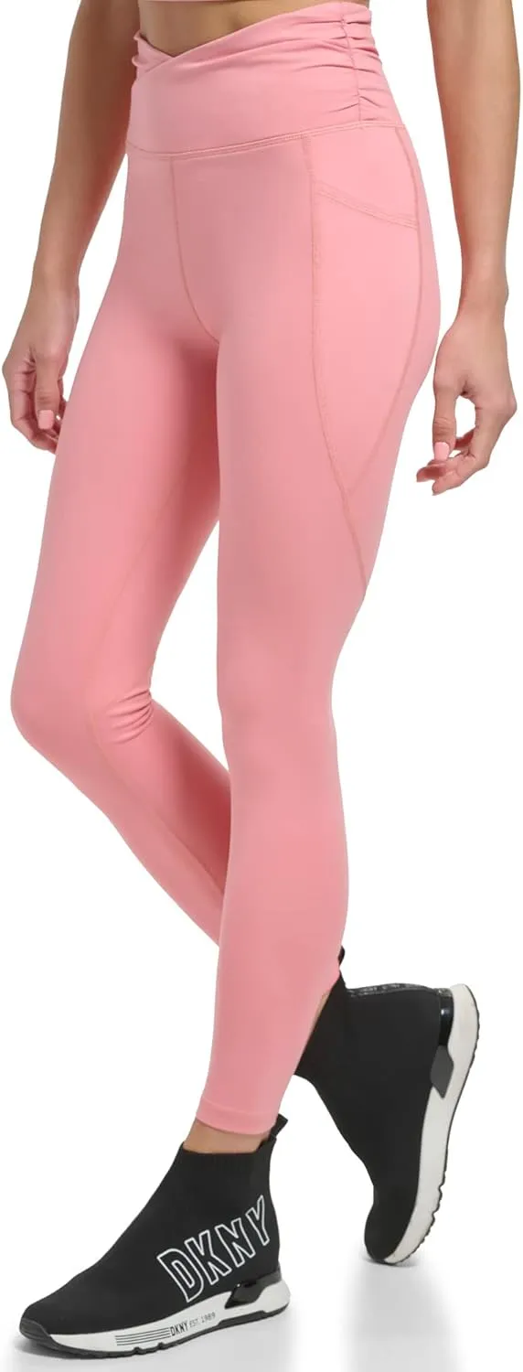 DKNY Women's Seamless High Waisted Tummy Control Leggings