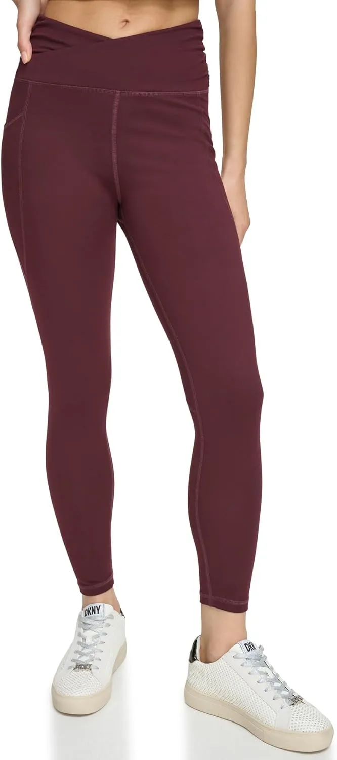 DKNY Women's Seamless High Waisted Tummy Control Leggings