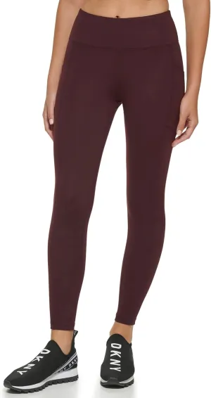 DKNY Women's Seamless High Waisted Tummy Control Leggings