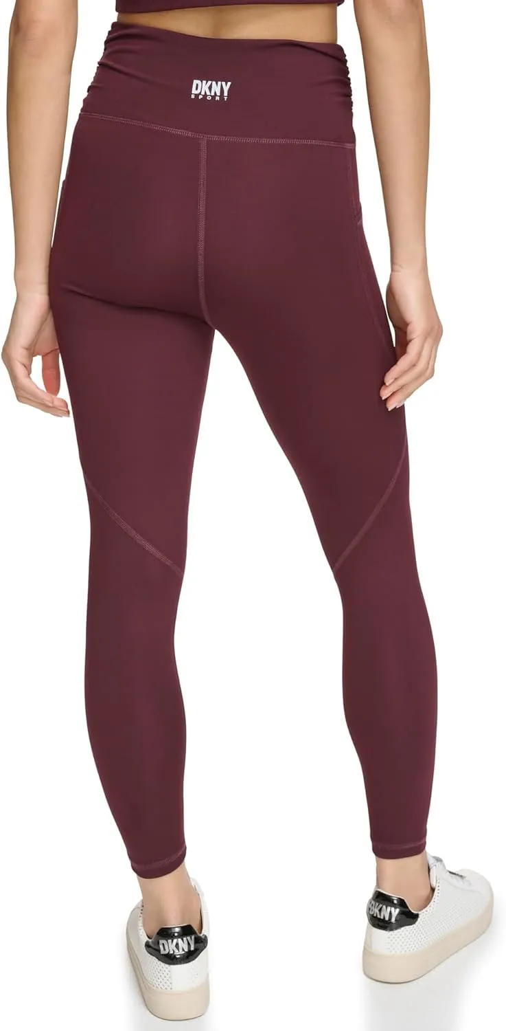 DKNY Women's Seamless High Waisted Tummy Control Leggings
