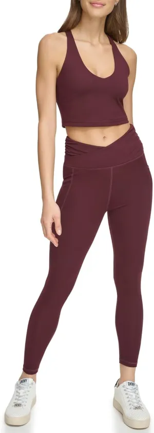 DKNY Women's Seamless High Waisted Tummy Control Leggings