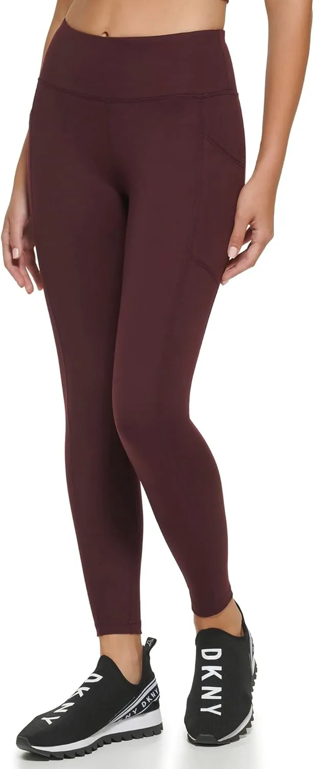 DKNY Women's Seamless High Waisted Tummy Control Leggings
