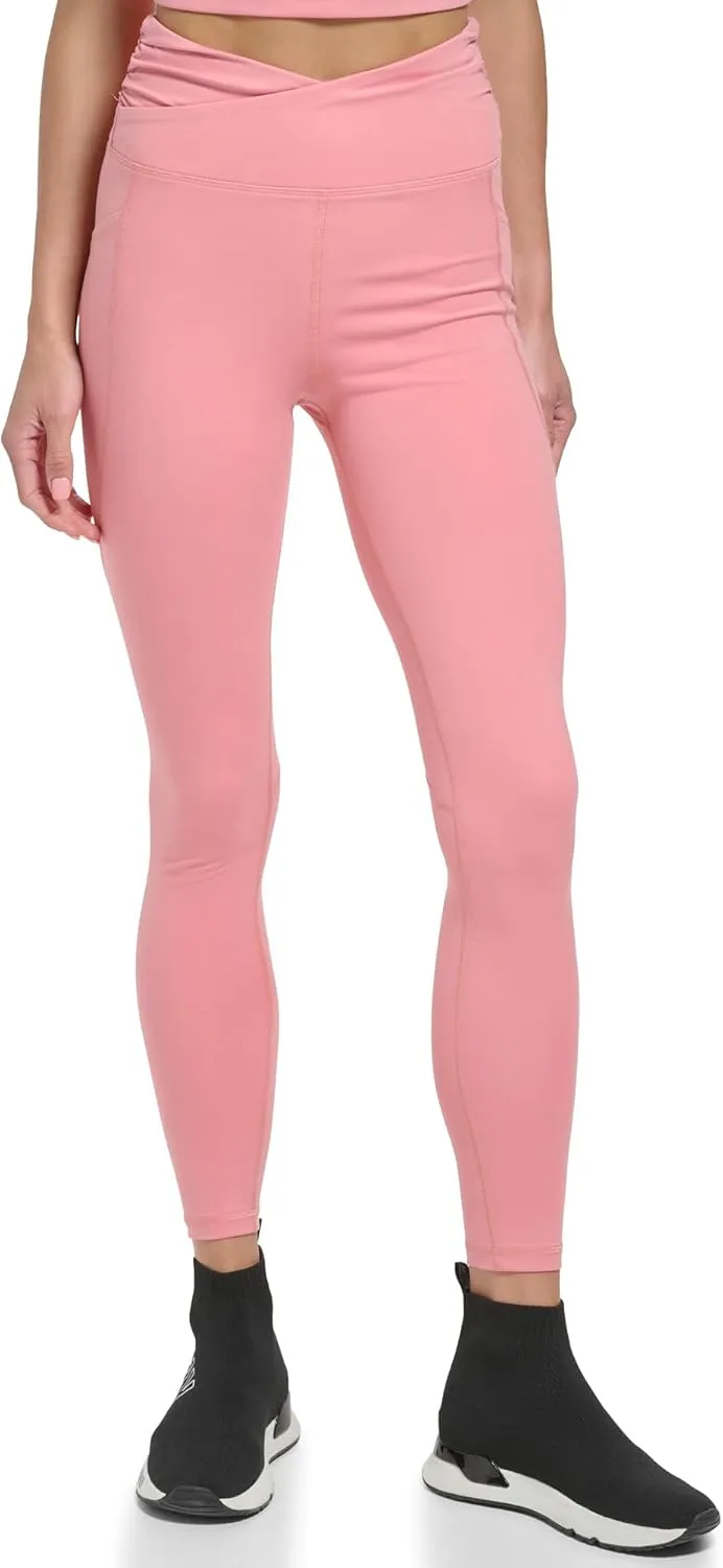 DKNY Women's Seamless High Waisted Tummy Control Leggings
