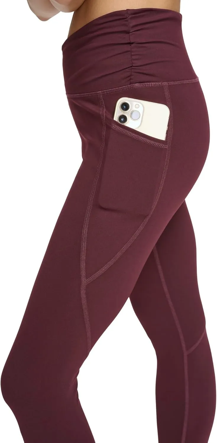 DKNY Women's Seamless High Waisted Tummy Control Leggings