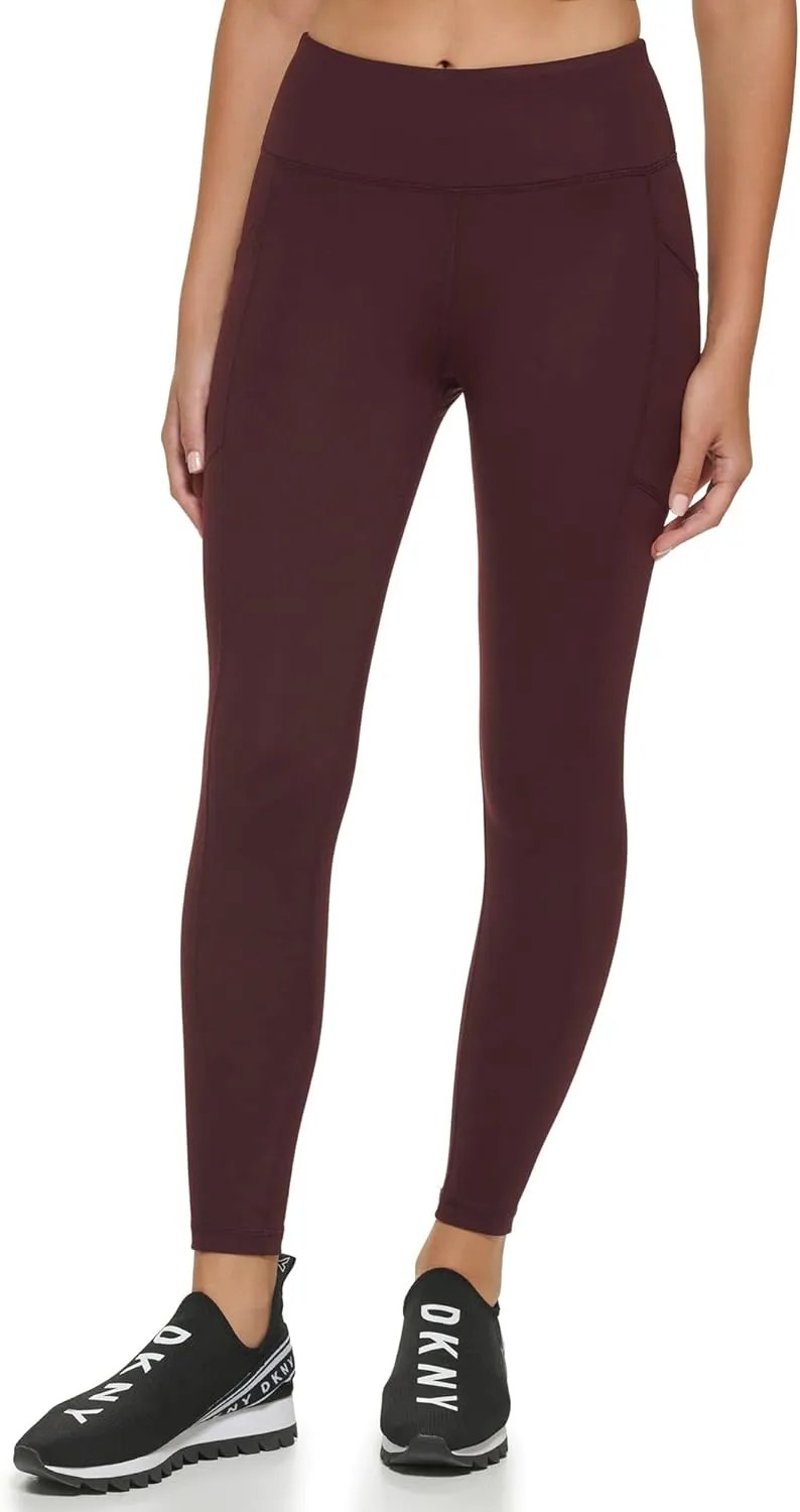 DKNY Women's Seamless High Waisted Tummy Control Leggings