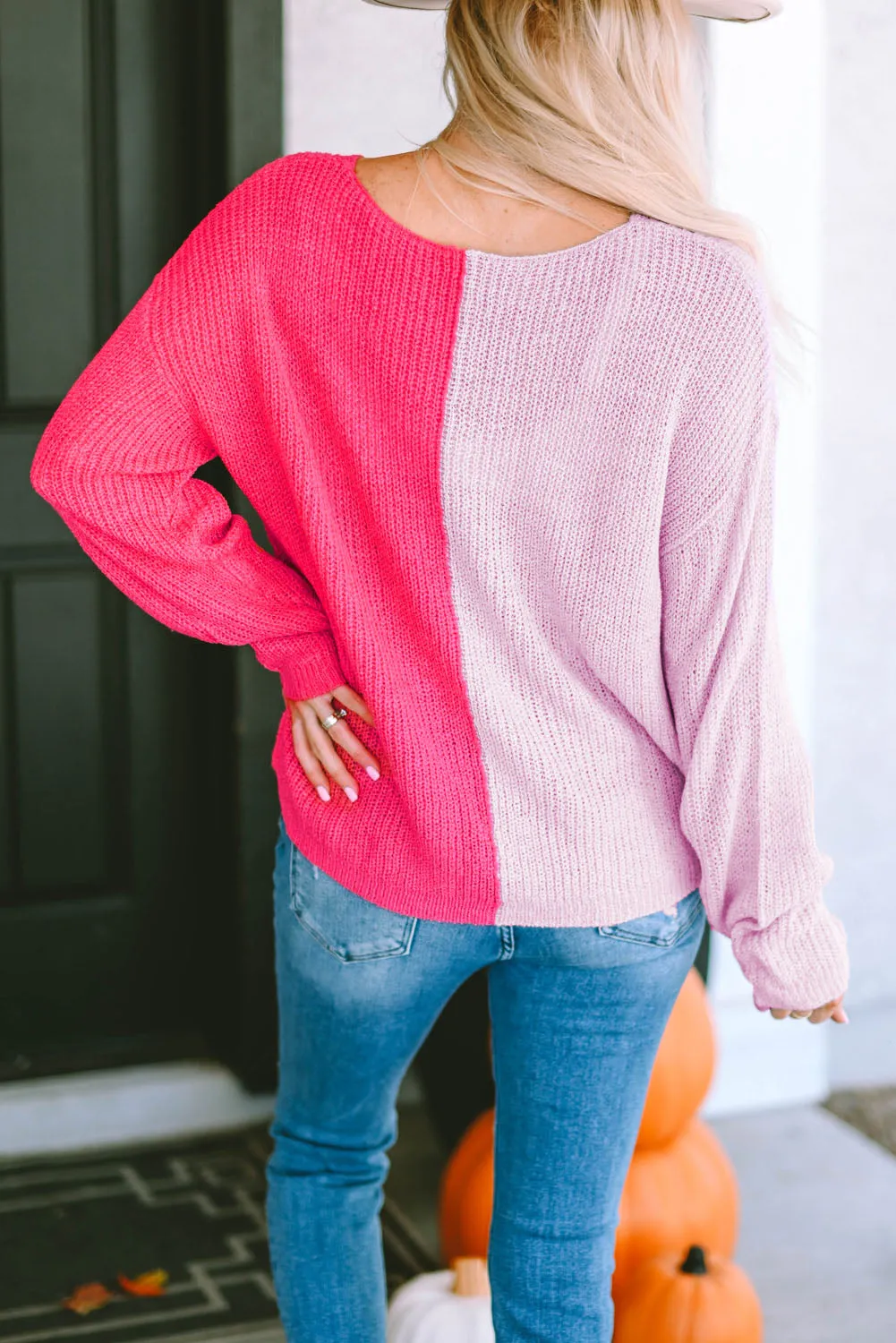 Elise Colorblock Sweater