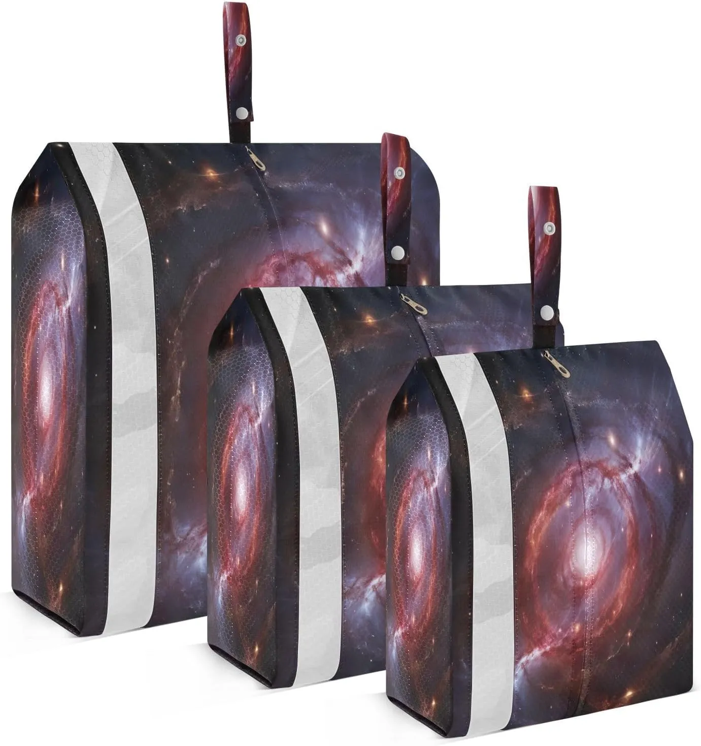 Galaxy Universe Packing Cubes for Travel 3 Set Travel Packing Cubes Suitcase Organizer Bags Set for Travel Compression