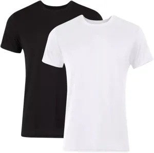 Hanes Men's Originals Supersoft T-Shirt, Viscose from Bamboo Undershirt, 2-Pack