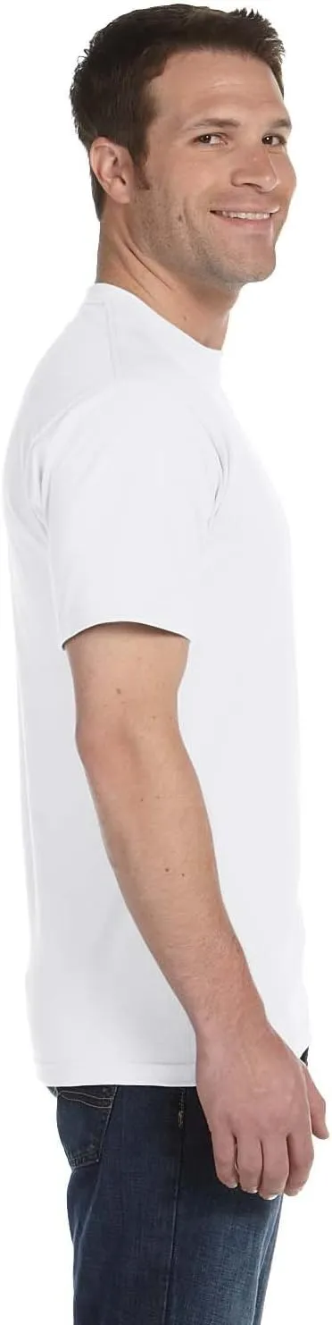 Hanes Ultimate Men's 6-Pack Classics Crew Neck T-Shirt Value Pack