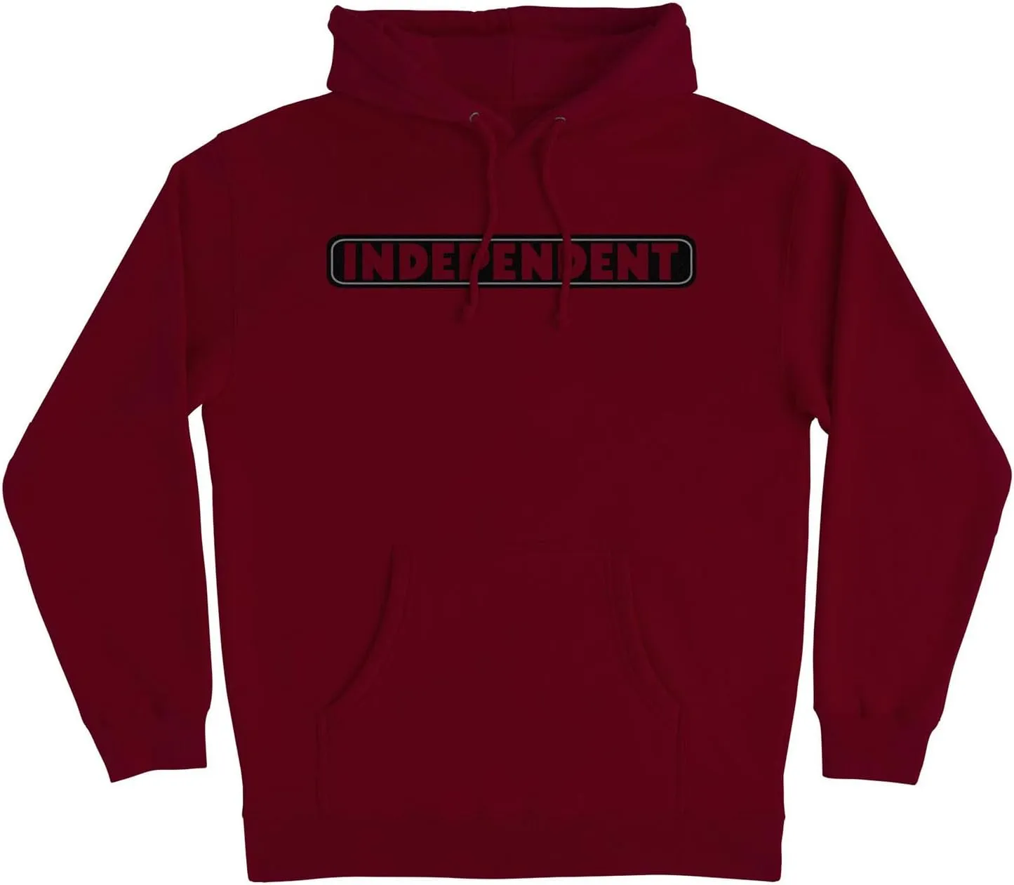 INDEPENDENT Pullover Hooded Heavyweight Sweatshirt Bar Logo Skate Sweatshirt
