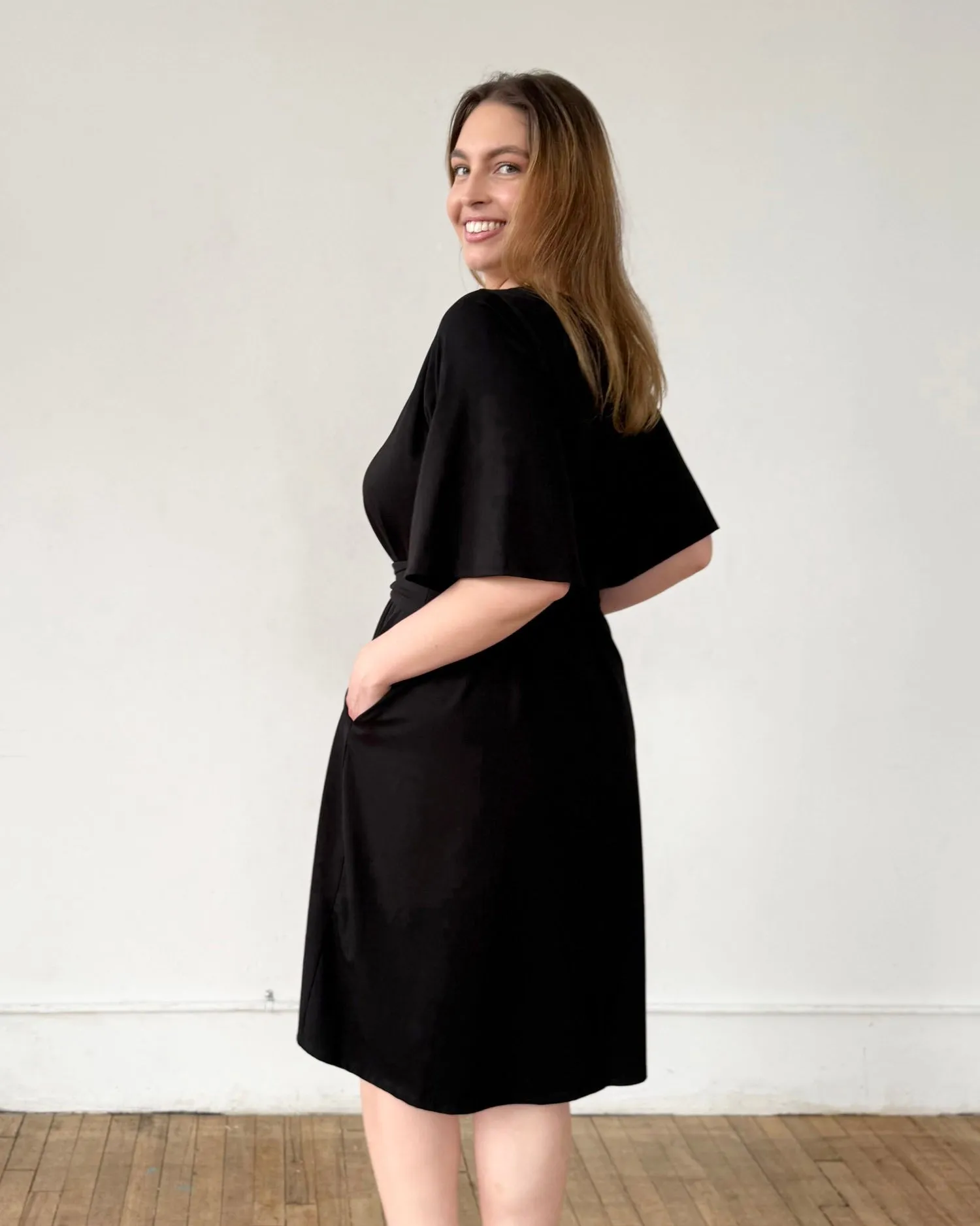 IRVINE dress in Black