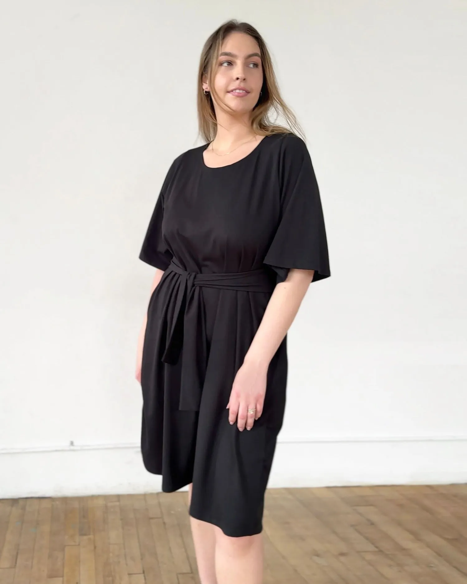 IRVINE dress in Black