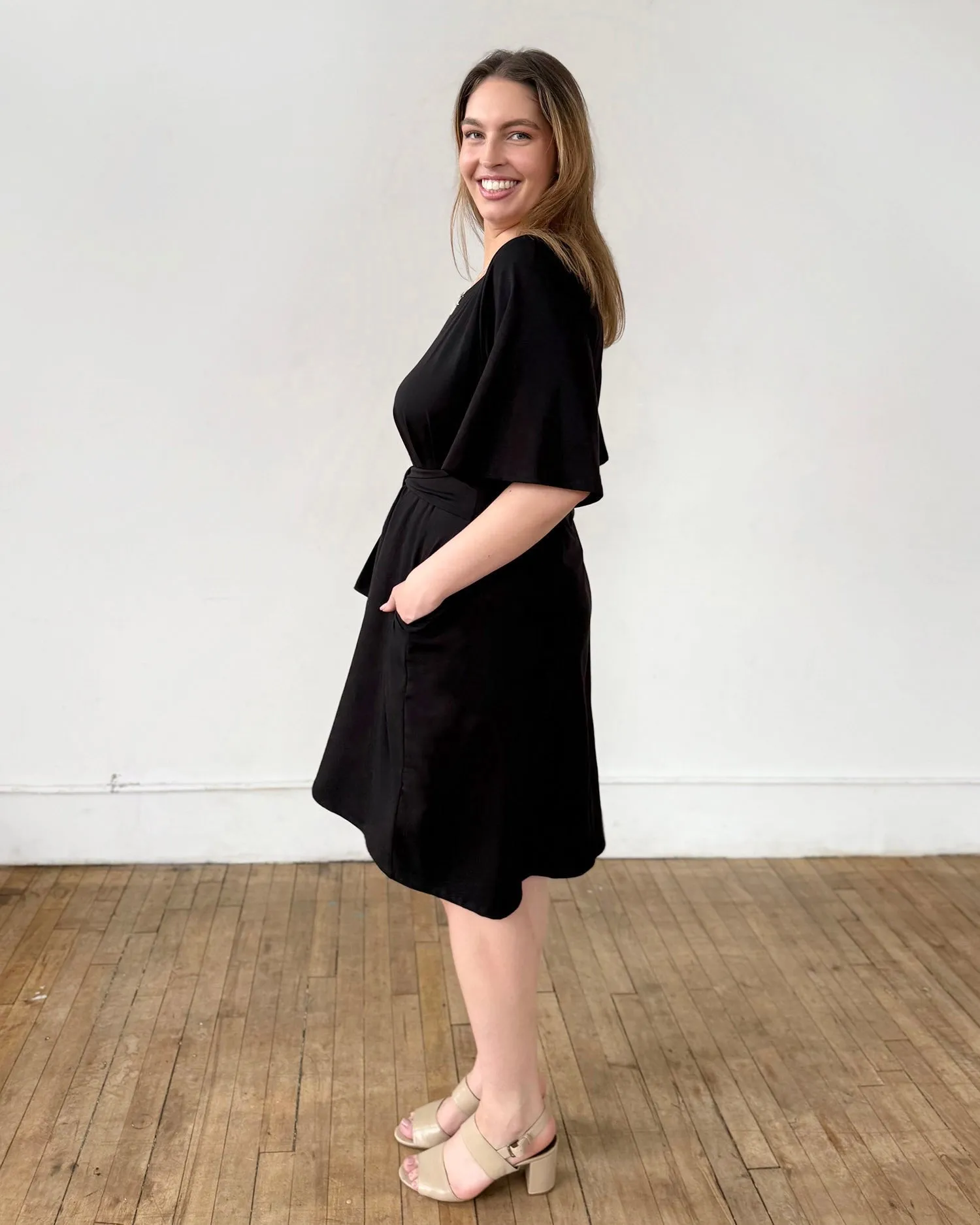 IRVINE dress in Black