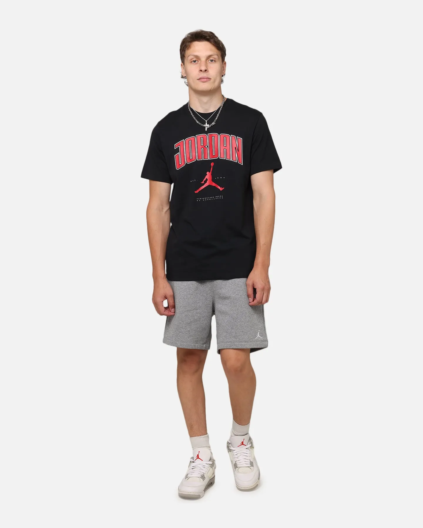 Jordan City 88 Crewneck T-Shirt Gym Red/Black