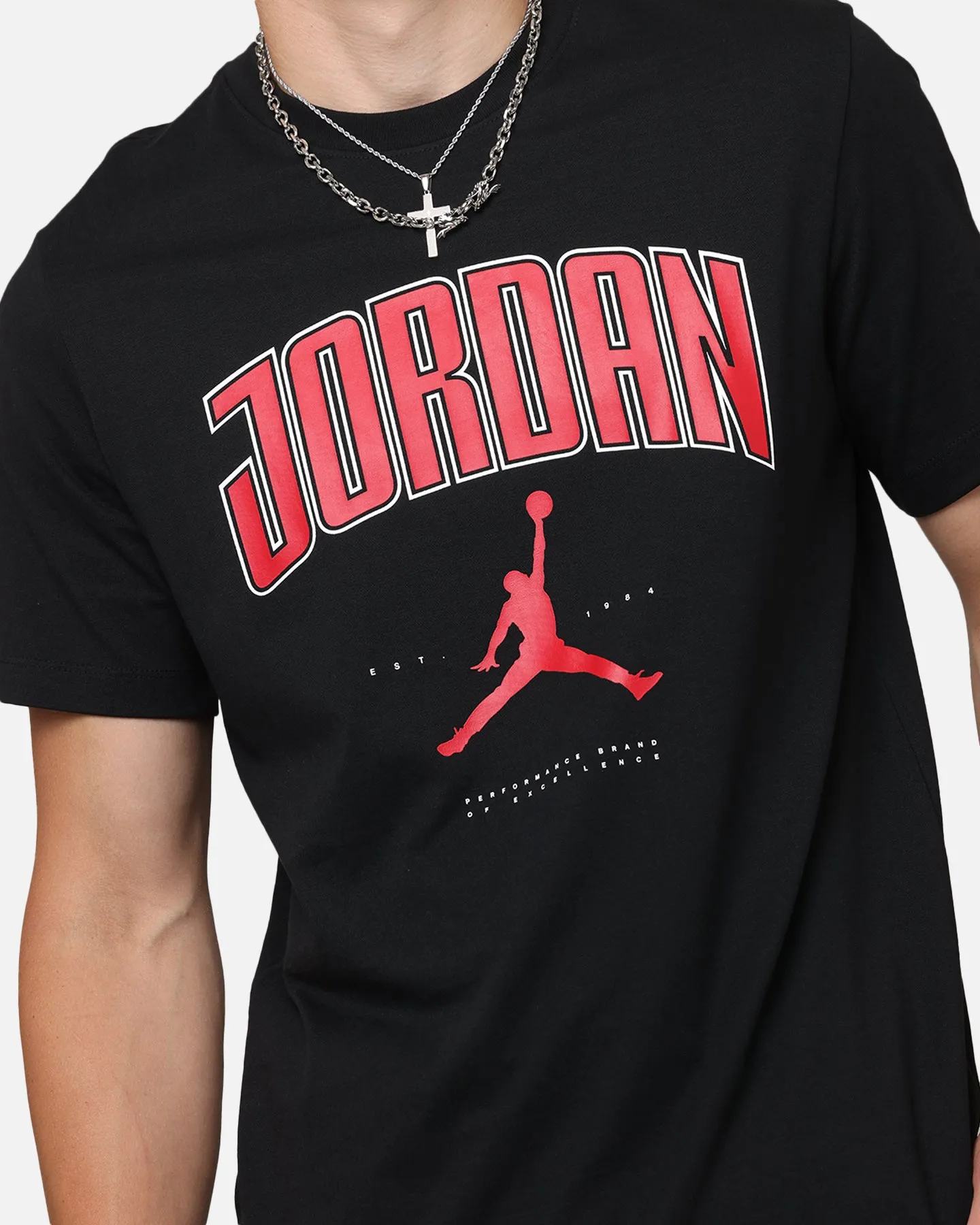 Jordan City 88 Crewneck T-Shirt Gym Red/Black