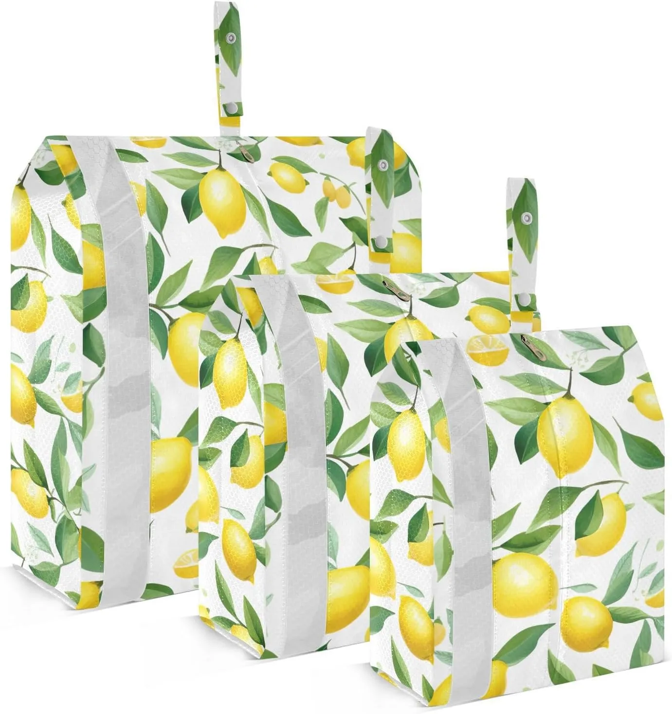 Lemon Leave Packing Cubes for Travel 3 Set Large Packing Cubes Luggage Organizers for Carry On Suitcases