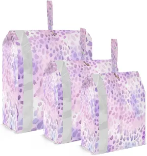Leopard Fashion Packing Cubes for Travel 3 Set Packing Essentials Luggage Packing Organizers for Vacation Clothes