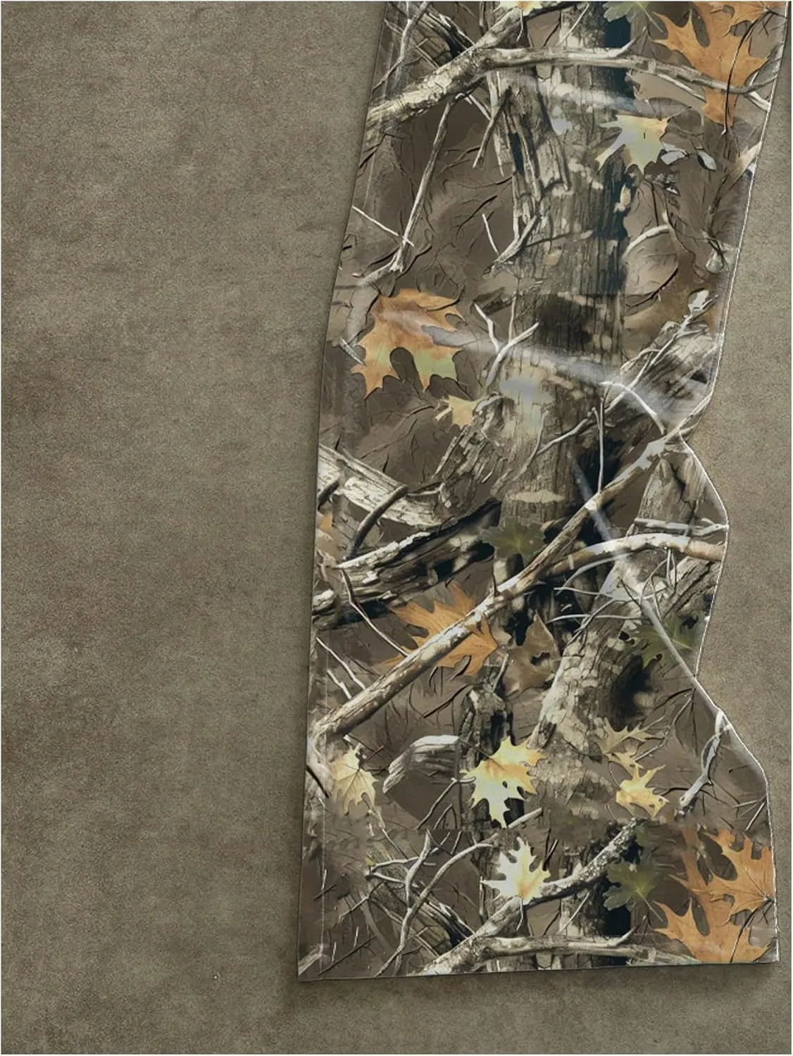Men's Vintage Camo Pants Wide Leg Drawstring Waist Casual Baggy Sweatpants Trousers Streetwear