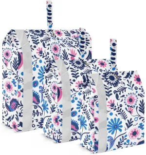 Mexican Birds Packing Cubes for Travel 3 Set Travel Packing Organizers Suitcase Organizer Bags Set for Carry On