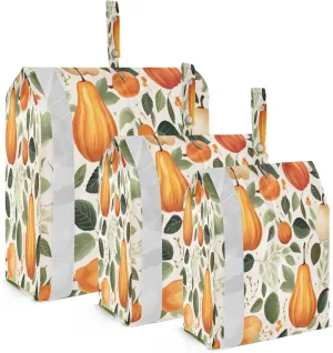 Pear Leaves Packing Cubes for Travel 3 Set Packing Compression Cubes Suitcase Organizer for Travel Essentials
