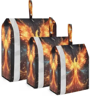Phoenix Glowing Packing Cubes for Travel 3 Set Travel Organizer Luggage Cubes for Luggage