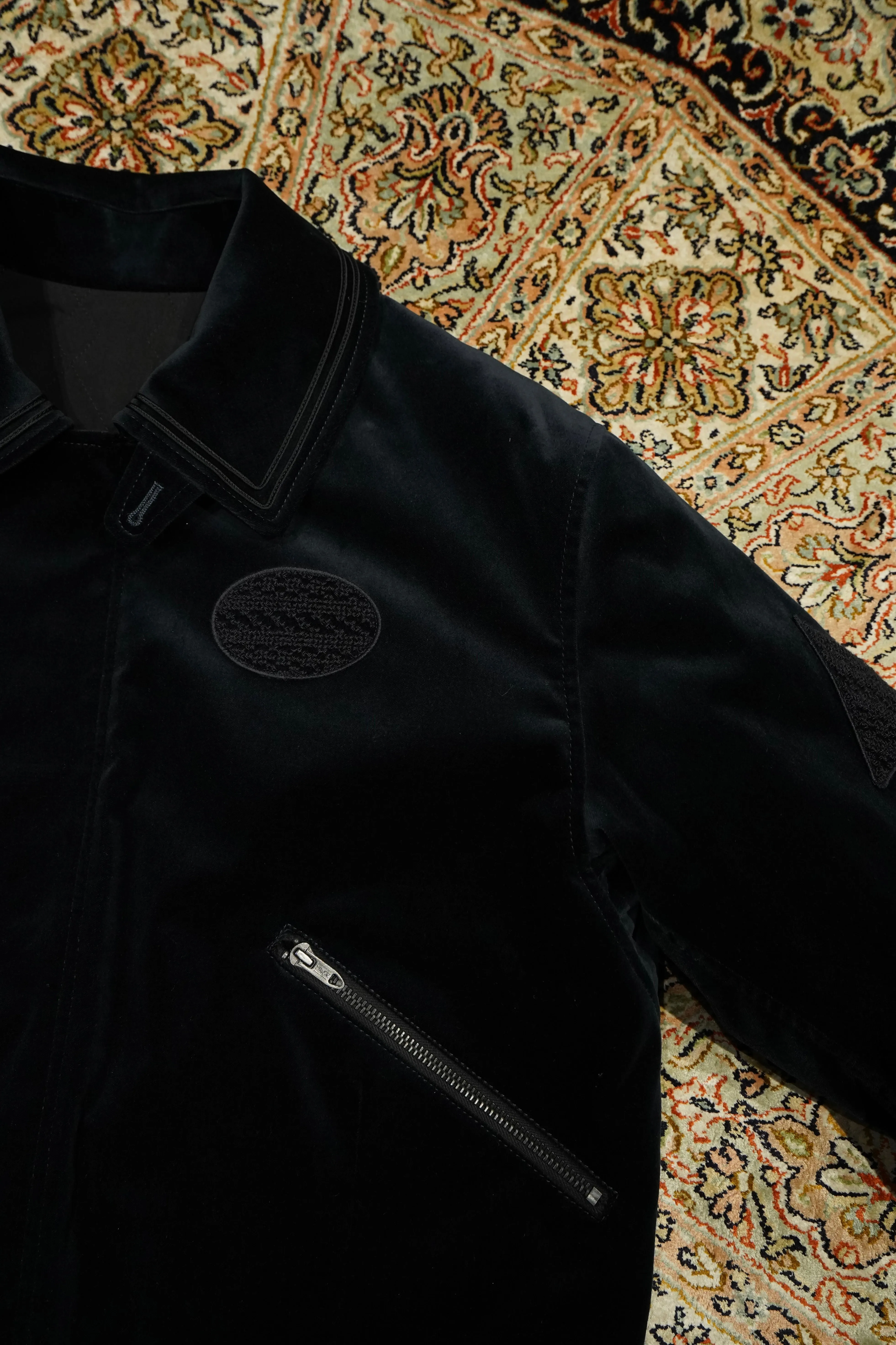 SARTO VELVET JACKET (BLACK)