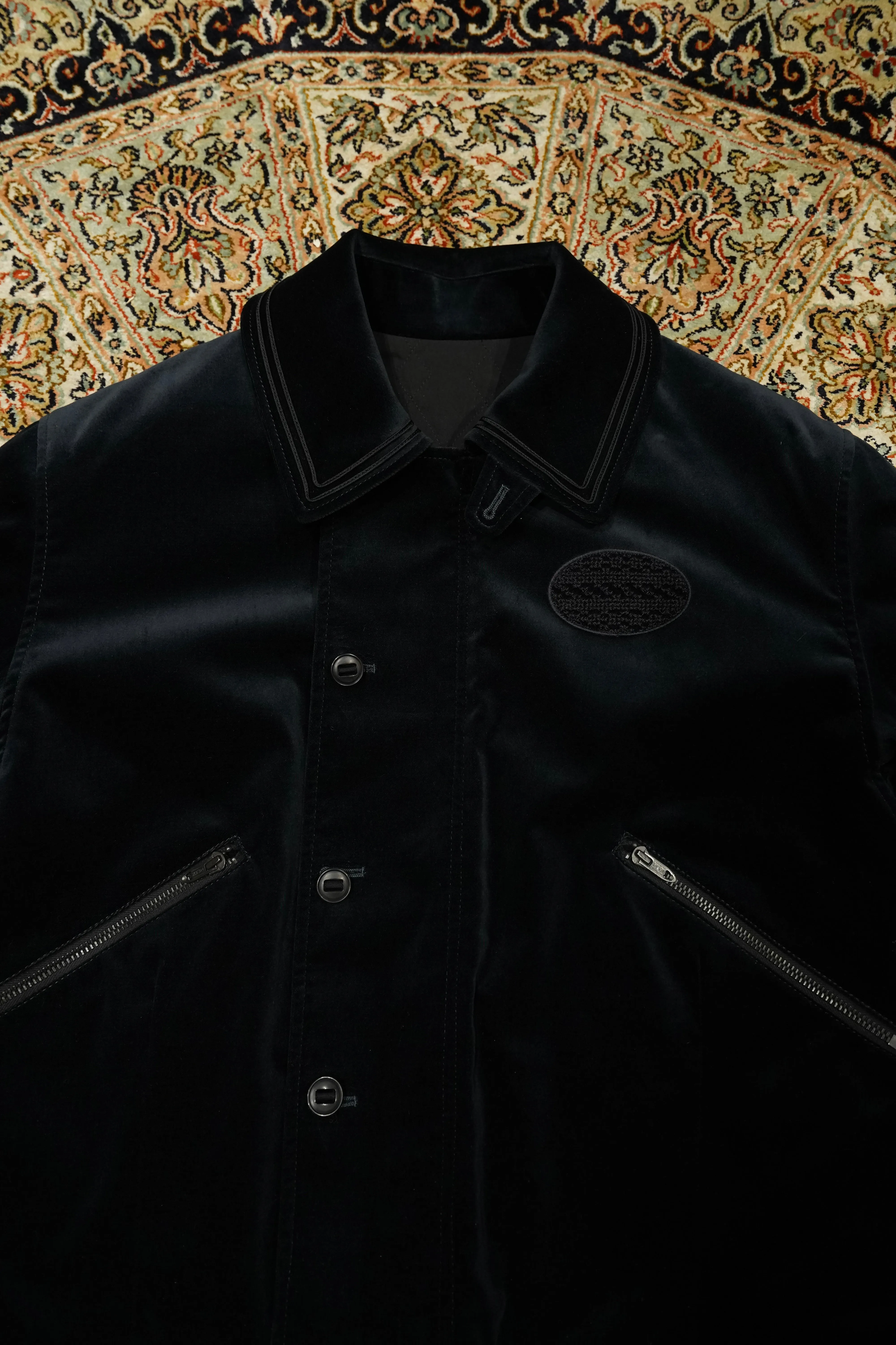 SARTO VELVET JACKET (BLACK)