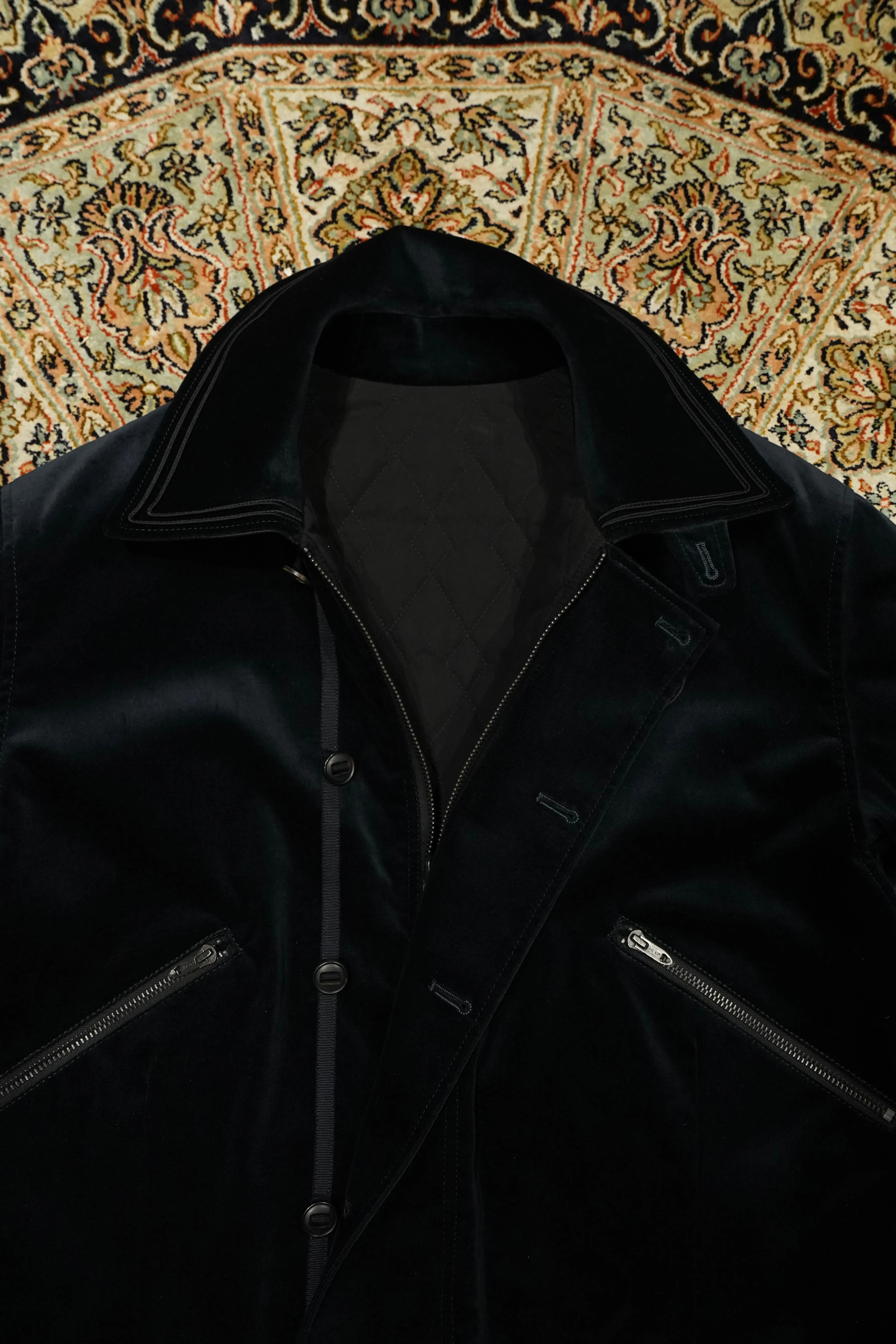 SARTO VELVET JACKET (BLACK)