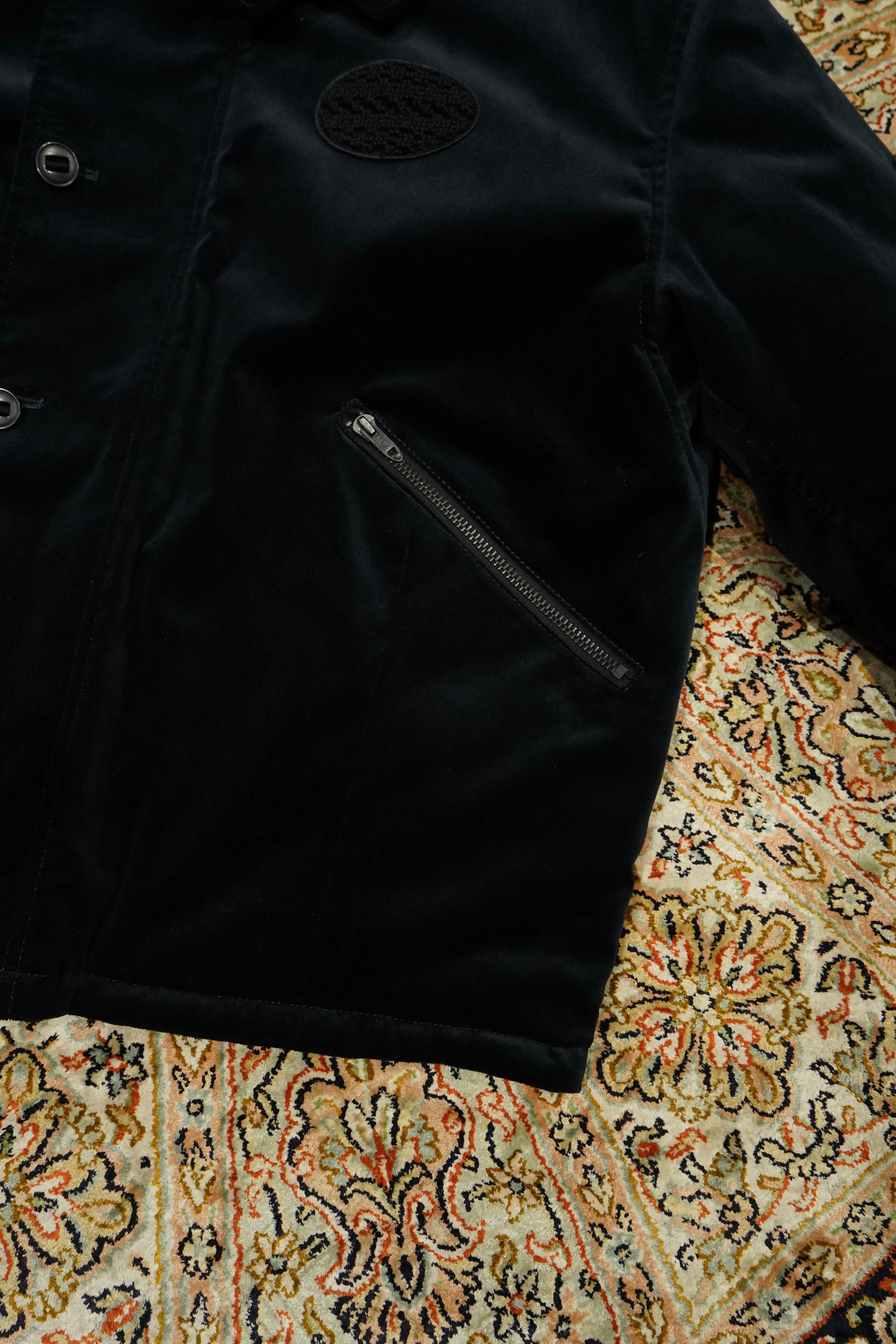 SARTO VELVET JACKET (BLACK)
