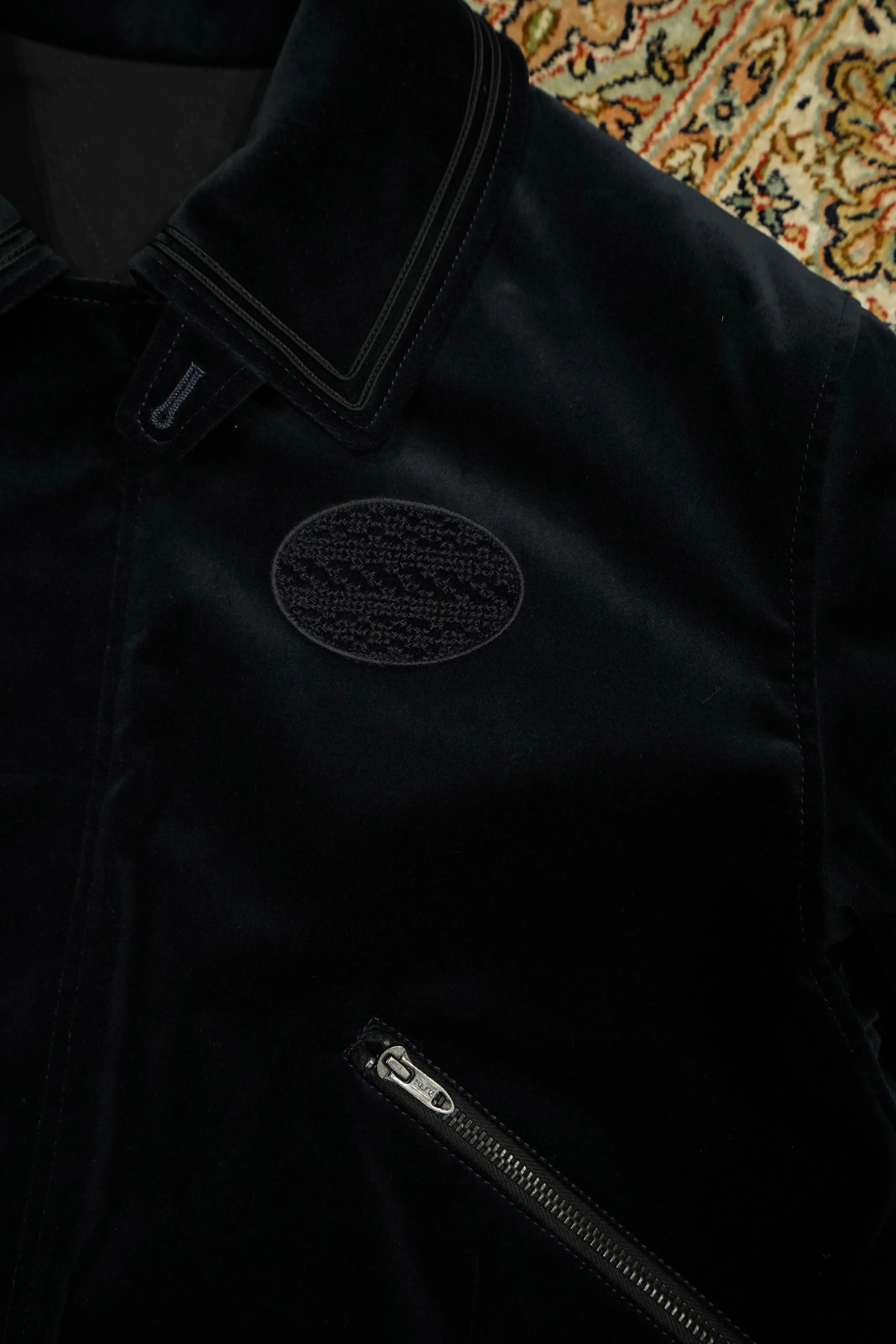 SARTO VELVET JACKET (BLACK)