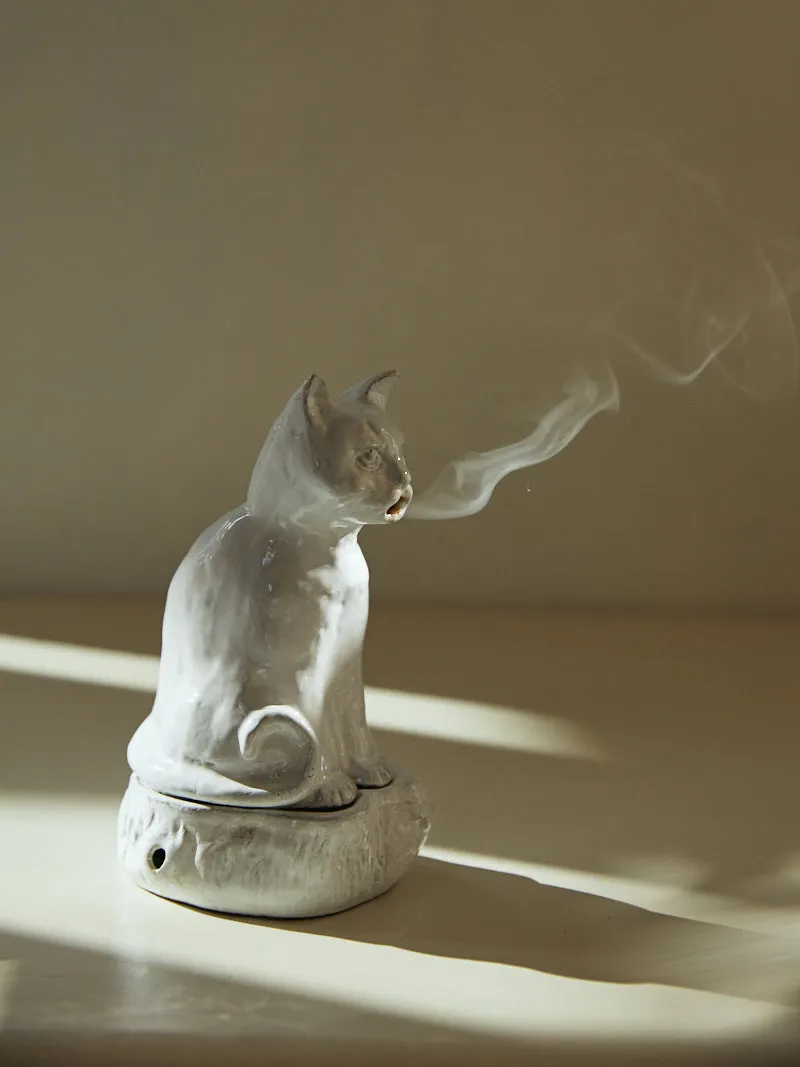 Setsuko Cat Incense Holder