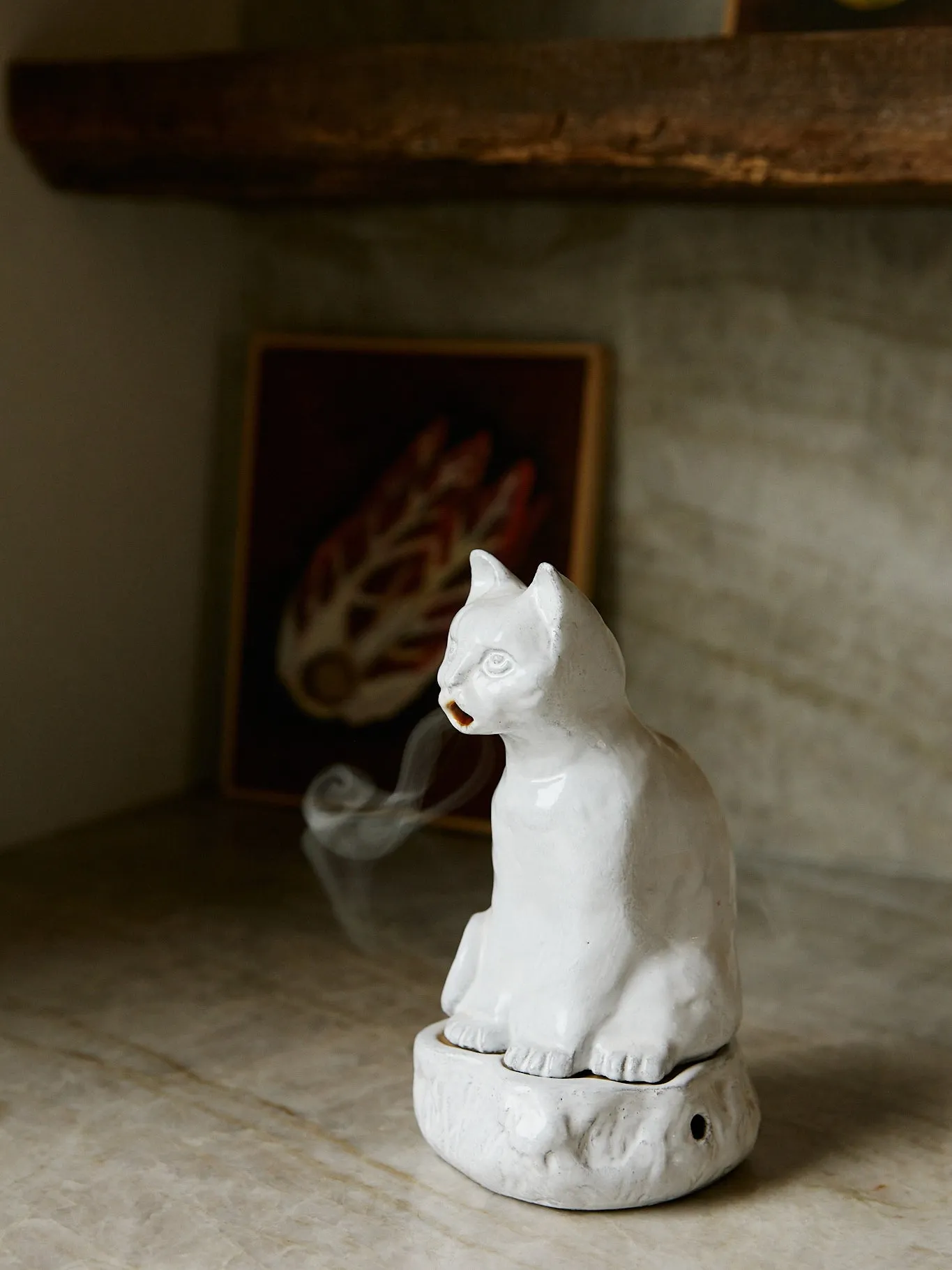 Setsuko Cat Incense Holder