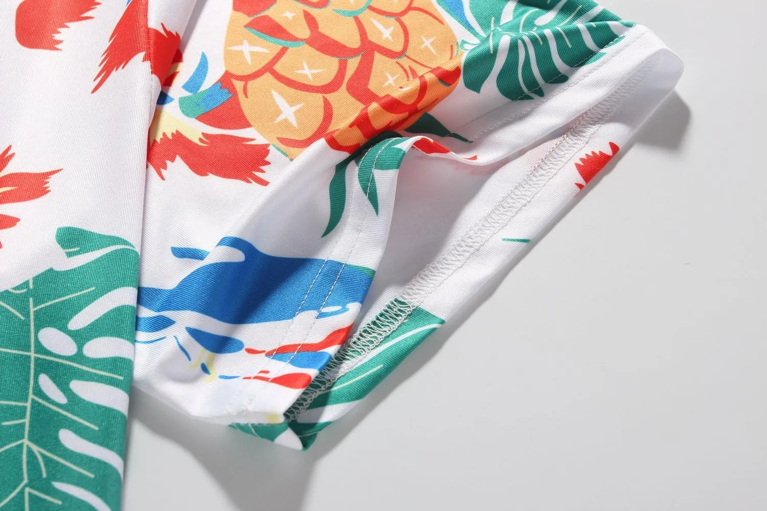 SSLR Mens Hawaiian Shirts Casual Print Short Sleeve T Shirt for Men