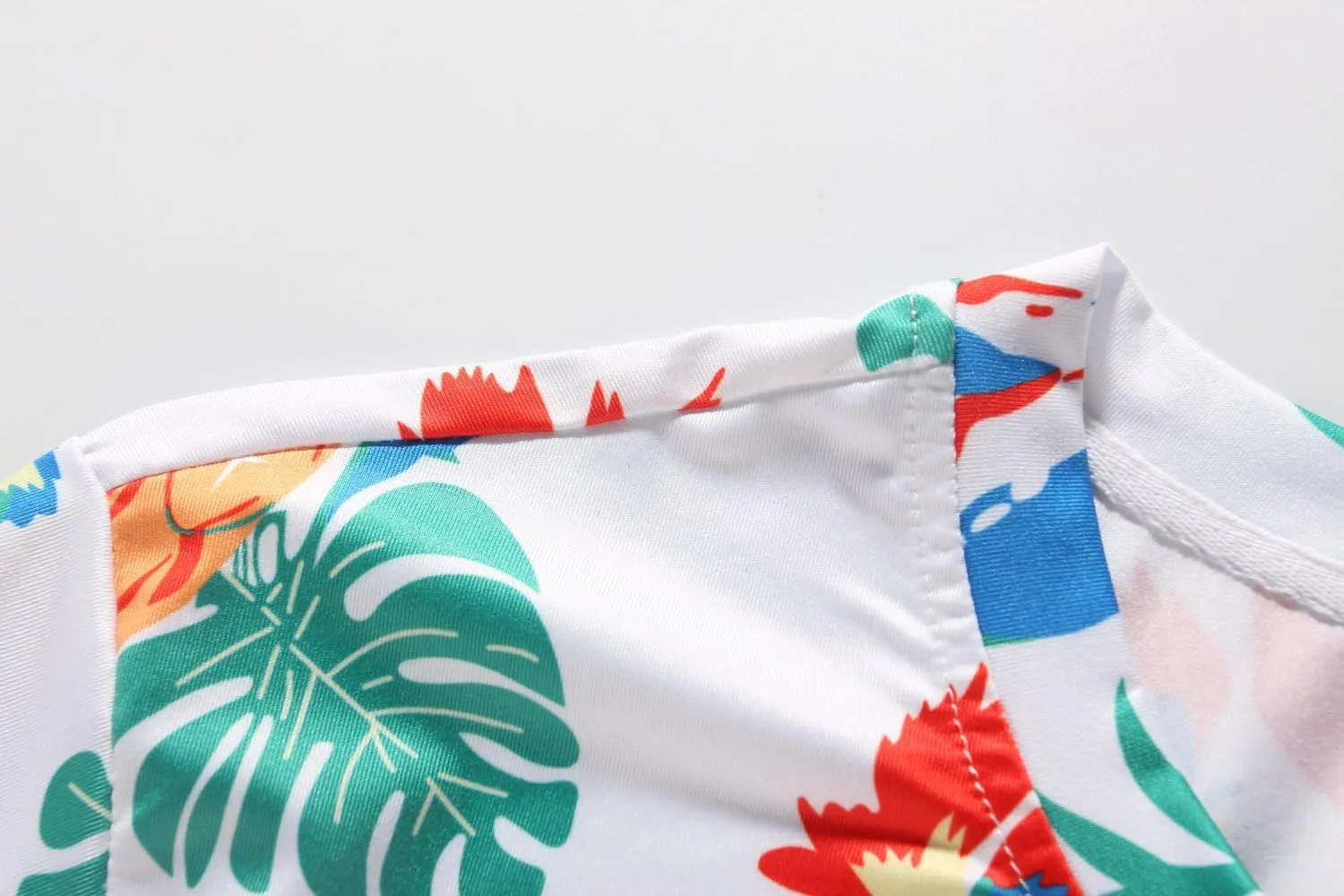 SSLR Mens Hawaiian Shirts Casual Print Short Sleeve T Shirt for Men
